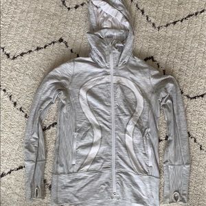 Lululemon zip up, size 8